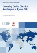 Comercio y cambio climático: asuntos para la agenda G20