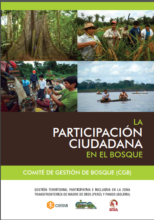 La participación ciudadana en el bosque: Comité de Gestión de Bosque