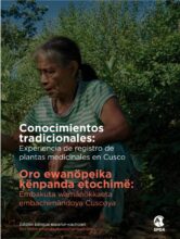 Conocimientos tradicionales: Experiencia  de registro de plantas medicinales en Cusco